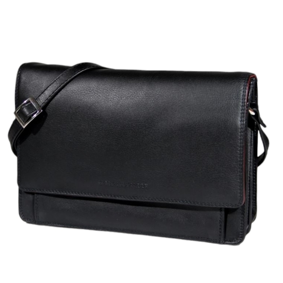 Derek Alexander Handbags - Derek Alexander Purse  Crossbody Bag Black Leather Minimalist Women's One Size